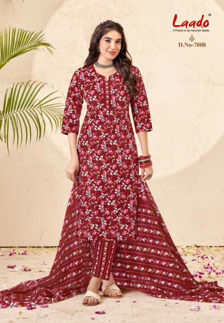Laado nargis vol-7 cotton kurtis wholesale market